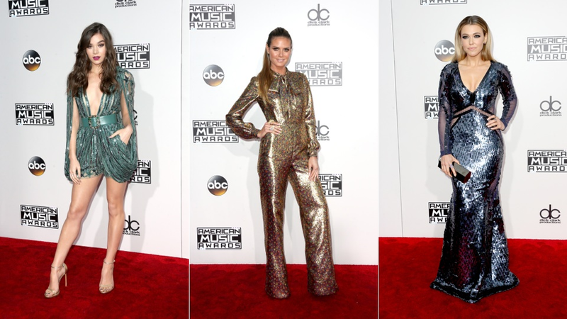 Illustration for article titled Sheer and Lace Will Never Die: All the Red Carpet Looks From the 2016 AMAs